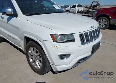 2014 Jeep Grand Cherokee Overland z USA, uszkodzony, nr VIN 1C4RJFCT3EC169321